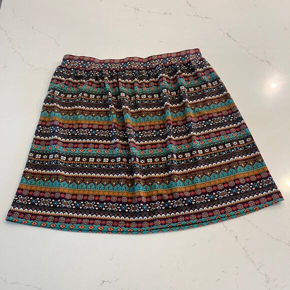 NWT Double D Ranch Aztec Western Skirt Size Medium‎ - Picture 2 of 7